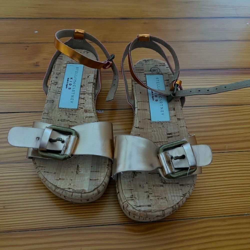 Stella McCartney girls sandals toddler size 26 (9.5 US) - Picture 1 of 6